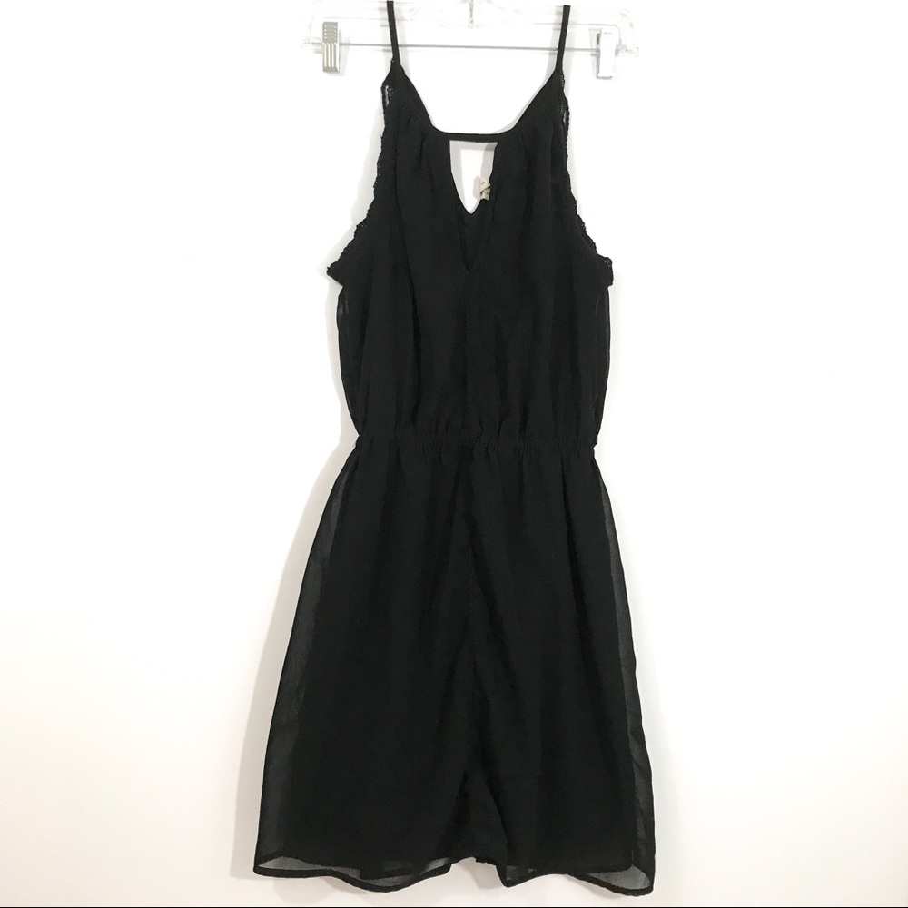 Japna Little Black Sleeveless Dress Midi S [CW]